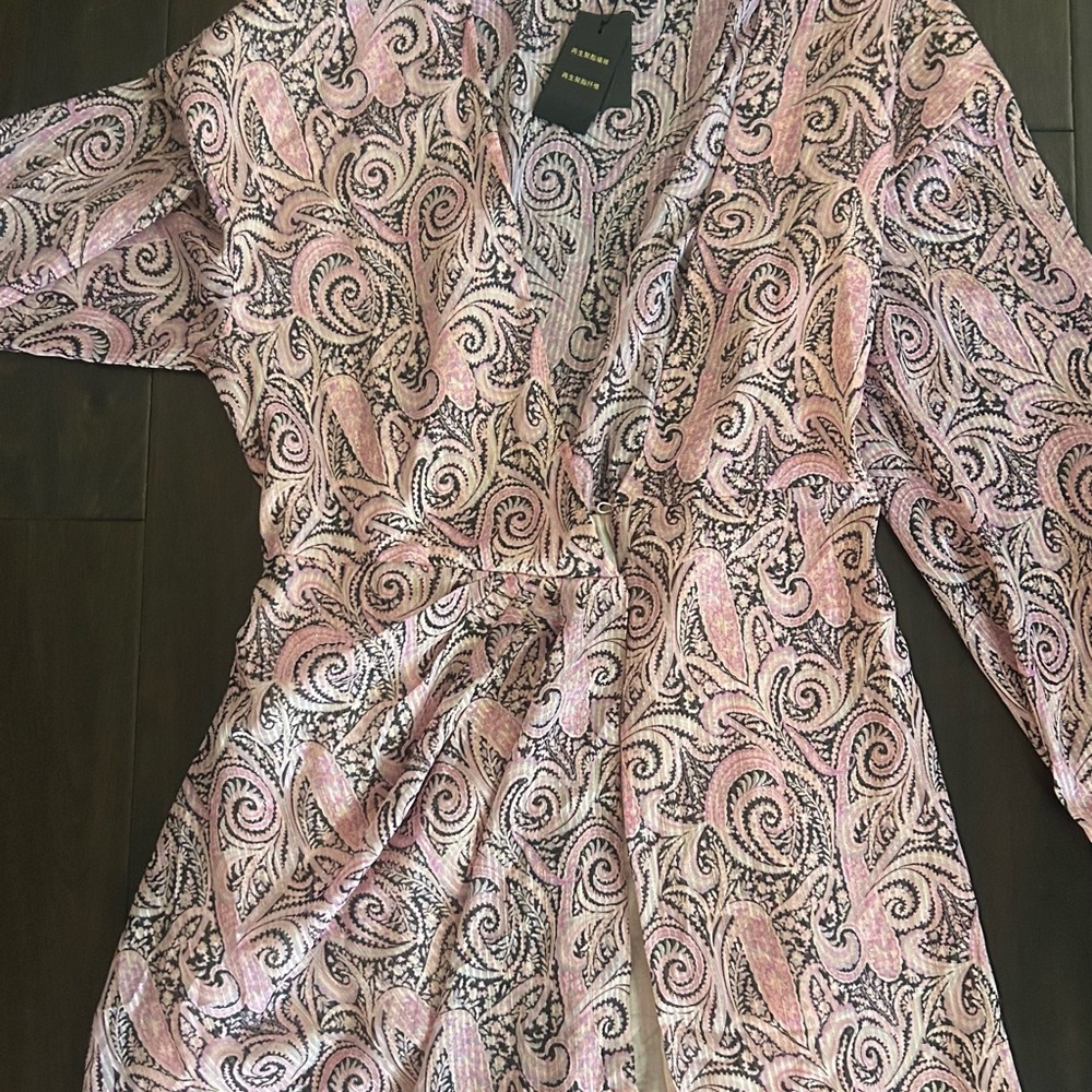 Maje Multicolor Paisley Dress